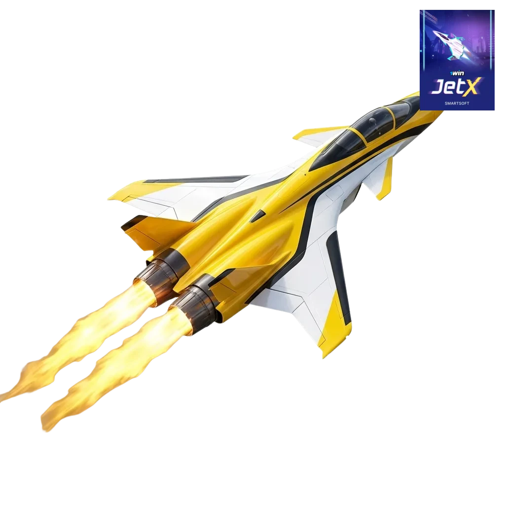 Colorful JetX crash game screen on 1win with rising airplane multiplier and bet cashout options