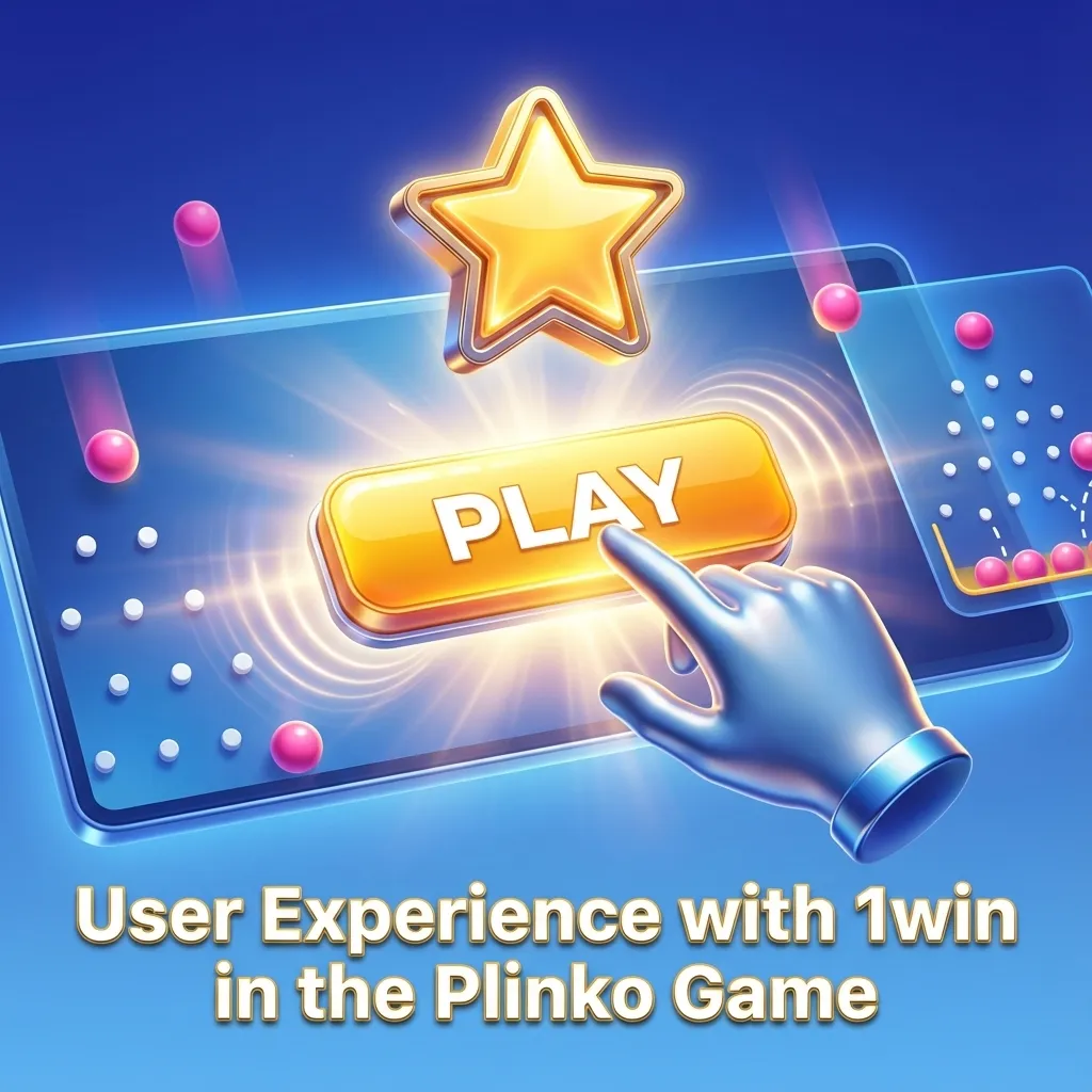 Screenshot of 1win Plinko game showing clear peg grid, multipliers, and responsive betting controls on a smartphone