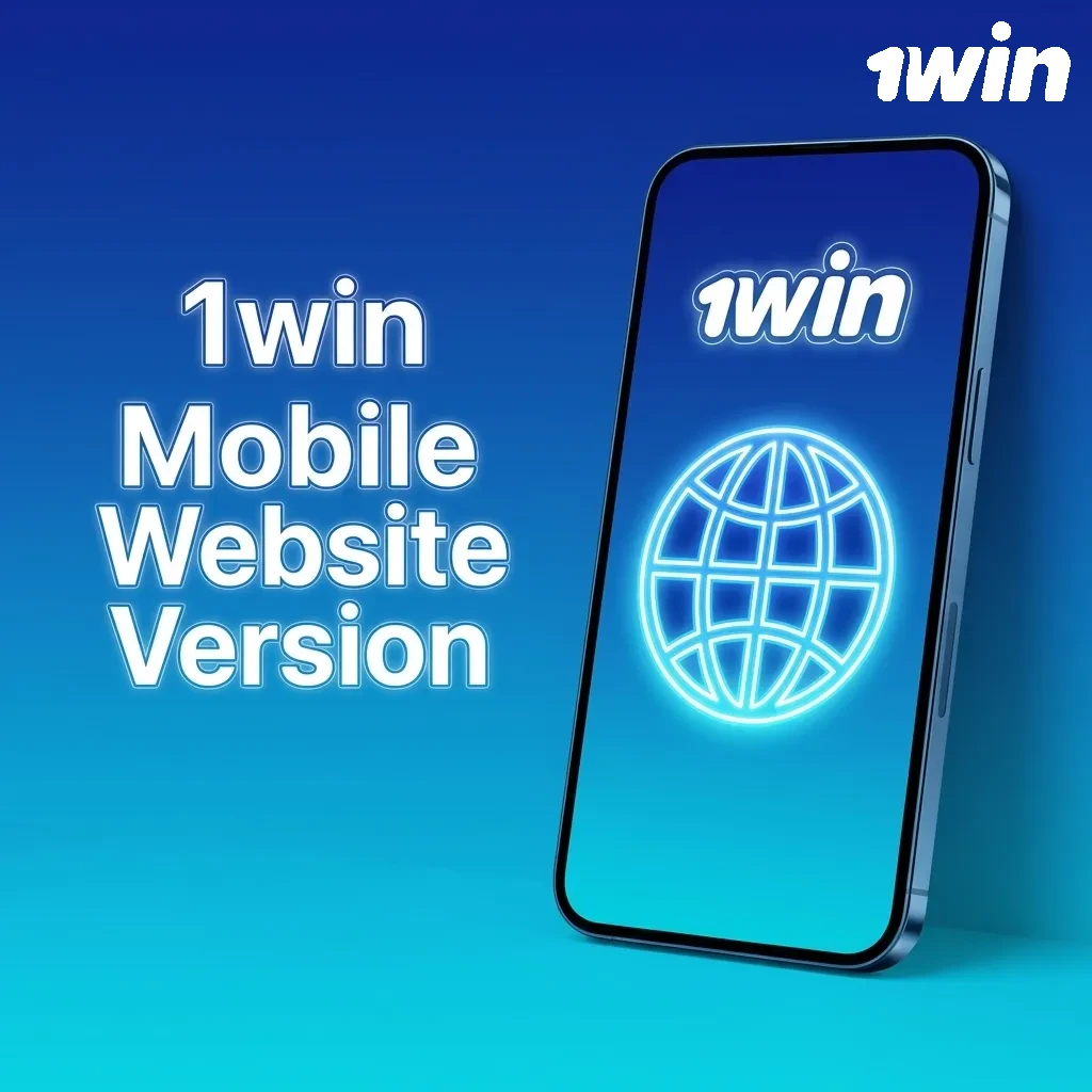 Mobile-optimized 1win website interface displaying betting and casino options on smartphone screen