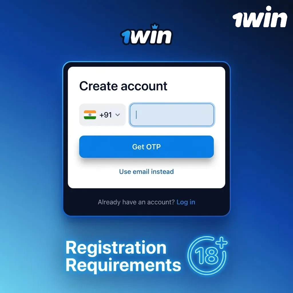 Online registration requirements: must be 18+, one account per person, valid contact info, ID verification for withdrawals.