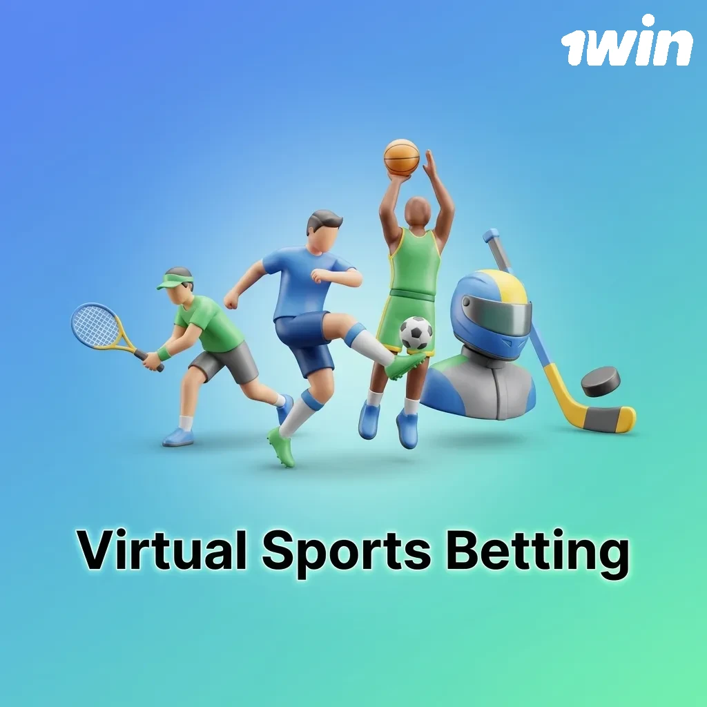Computer-generated virtual sports betting interface showing simulated football, tennis, horse racing, and greyhound events