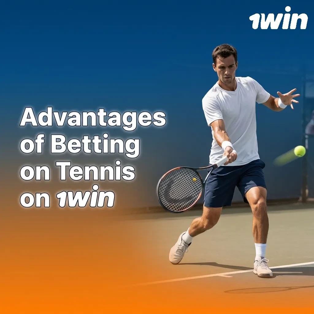 Tennis betting interface on 1win showing live odds, match statistics, and payment options for ATP and Grand Slam events