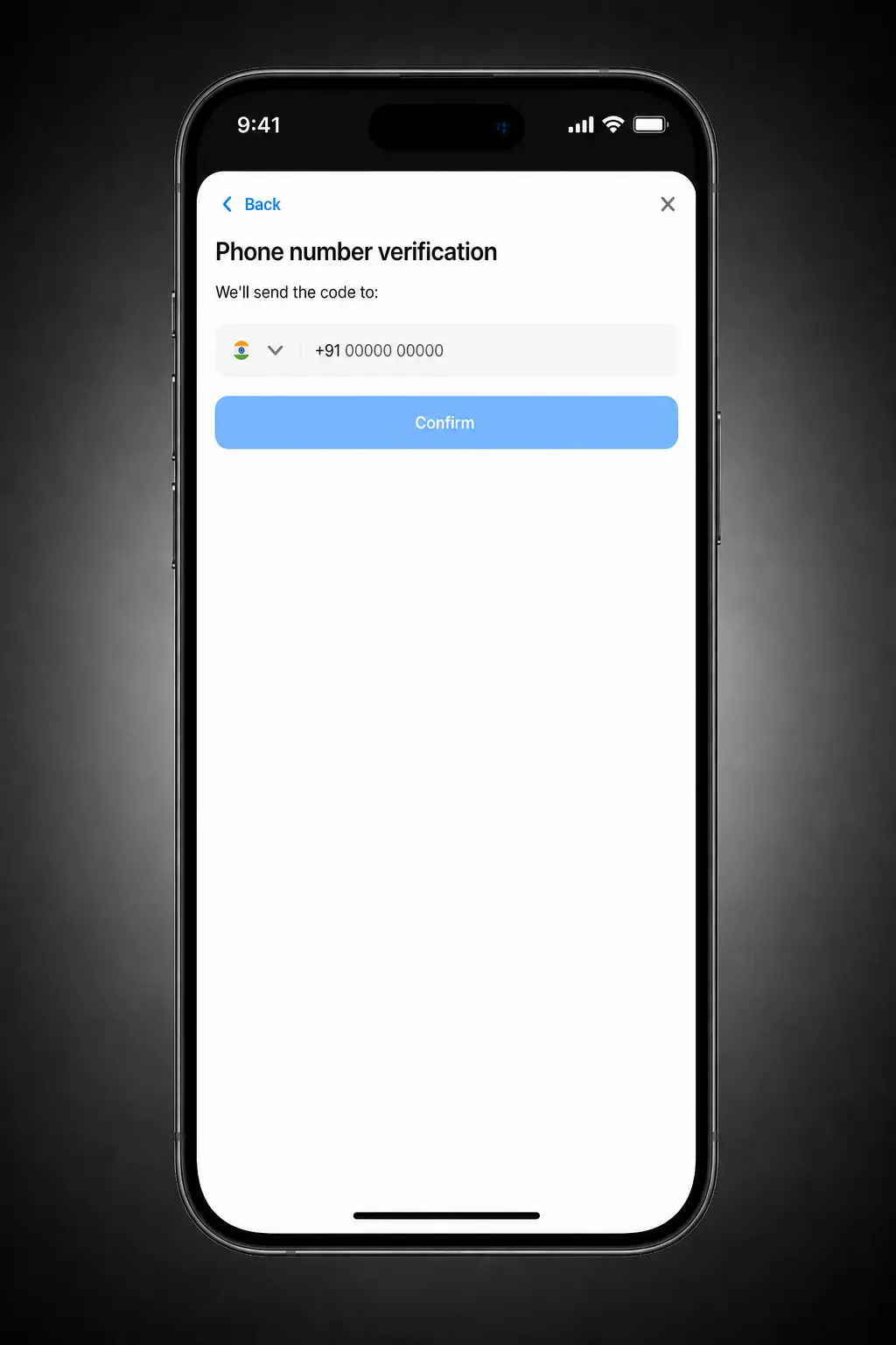 Step-by-step guide showing how to start betting via a mobile app with download instructions on a smartphone screen