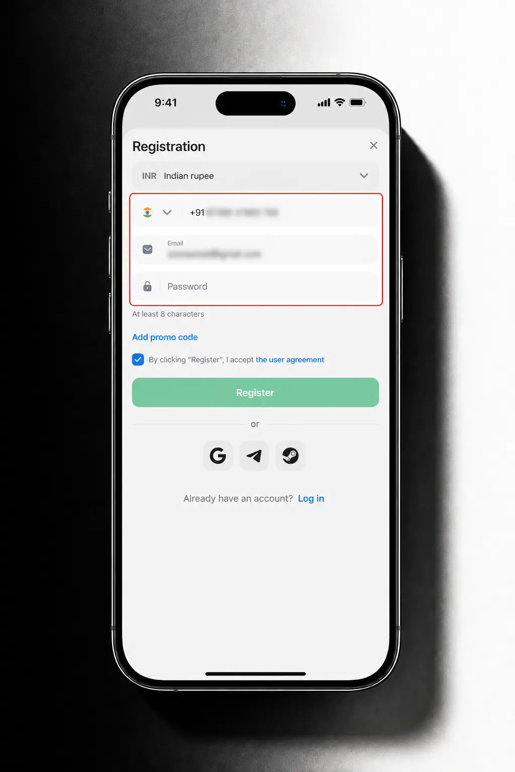 Step-by-step guide to register a 1win account via mobile app in under 3 minutes for players aged 18 and above