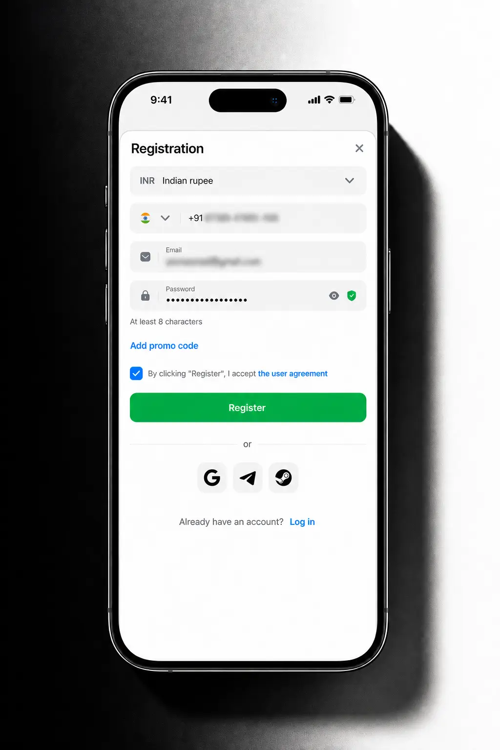 Step-by-step guide to register a 1win account via mobile app in under 3 minutes for players aged 18 and above